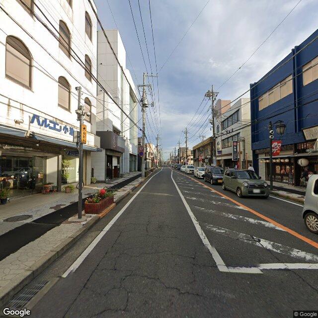 目印6：右折 して 表町商店街 に入る 目的地は前方右側です