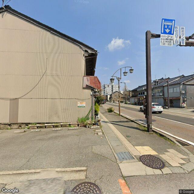 目印6：野町四丁目（交差点） を 左折 して 南大通り / 国道157号 に入る