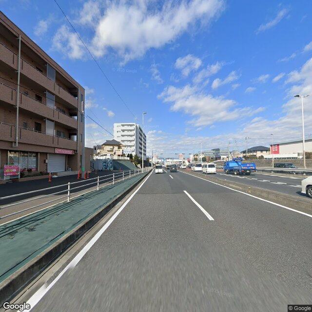 目印6：左折 してランプに入る