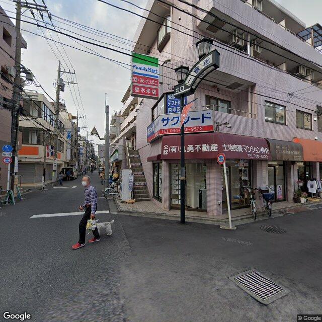 目印6：右折 して 南武沿線道路 に入る