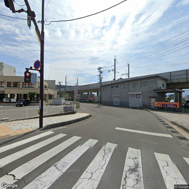 目印4：斜め 左 方向に曲がる