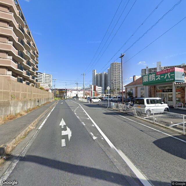 目印8：目的地に到着。業務スーパー西大津店の隣が大津校です