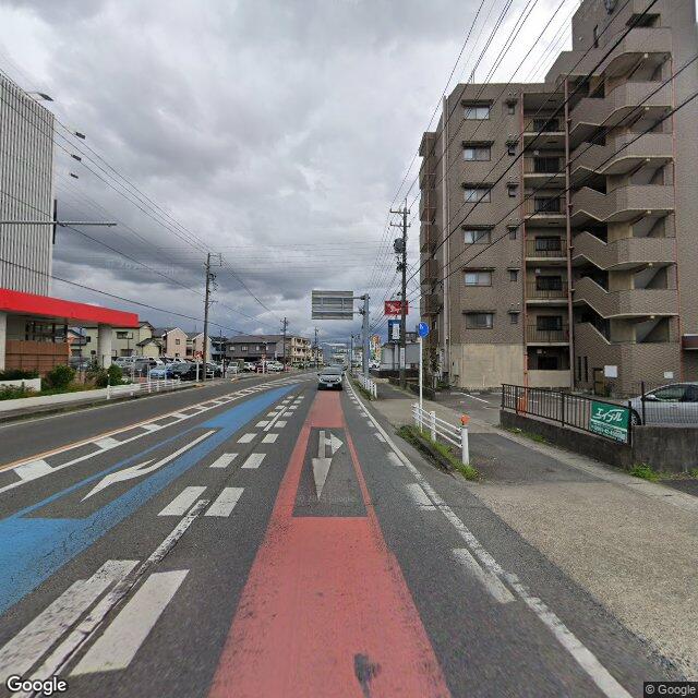 目印10：はなまるうどん 尾張旭井田町店 が見えたら正しい道。直進