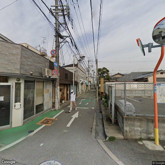 目印3：西国街道 を直進する