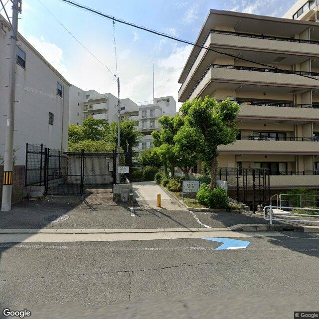 目印8：目的地に到着。千里山西校（建物前）