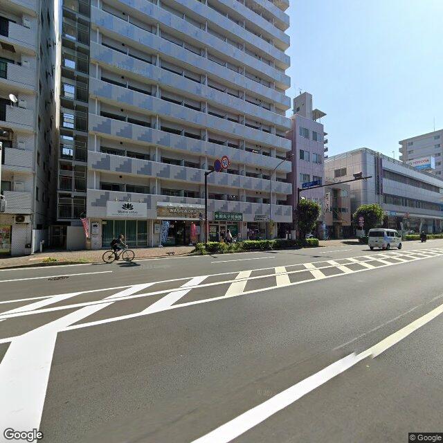 目印5：右折 して 綱島街道 / 県道2号 に入る 目的地は前方左側です