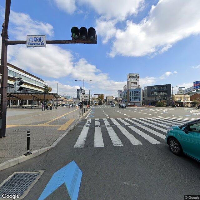目印2：左折 して 北大通り / 新和歌浦中之島紀三井寺線 / 県道15号 に入る