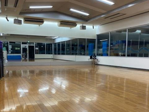 リディアダンスアカデミー三沢校のスタジオ内観